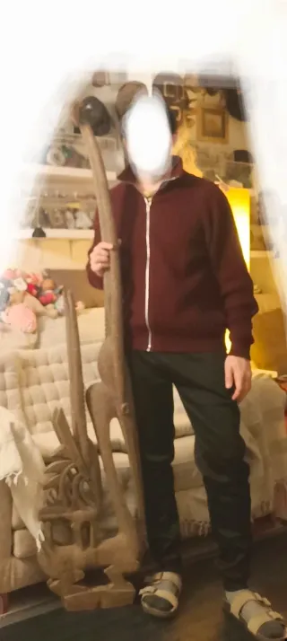 Máscara africana Bamana Ci-Wara 175cm