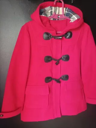 Chaquetón de paño rojo