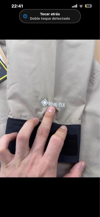 The North Face 1990 GTX Chaqueta Beige/Negra