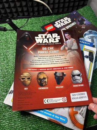 Contenitore libri star wars libri nuovi  da colora