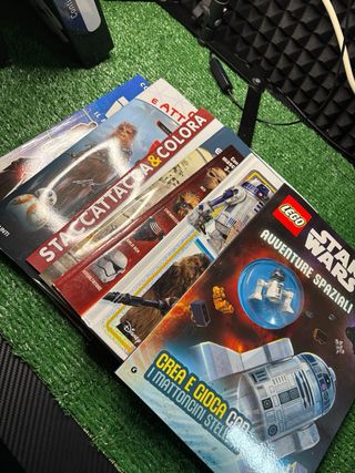 Contenitore libri star wars libri nuovi  da colora