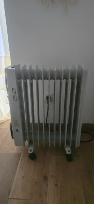 Radiador Aceite Eléctrico Gris