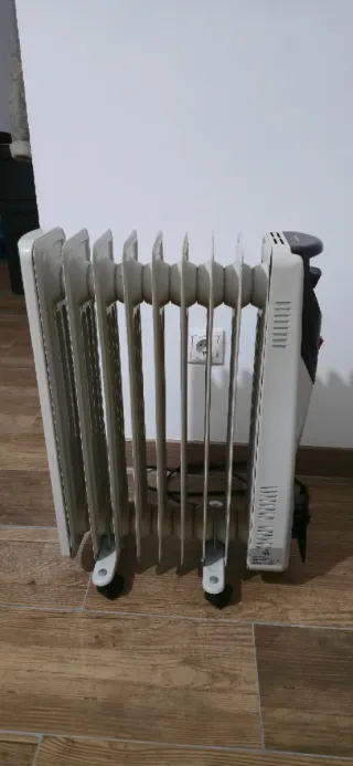 Radiador Aceite Eléctrico Gris