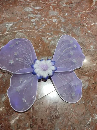 Disfraz Alas Mariposa Blancas