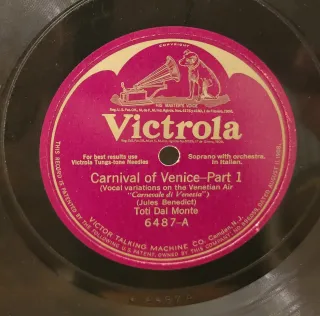 Dischi Victrola Anni '60 Opera Classica