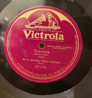 Dischi Victrola Anni '60 Opera Classica