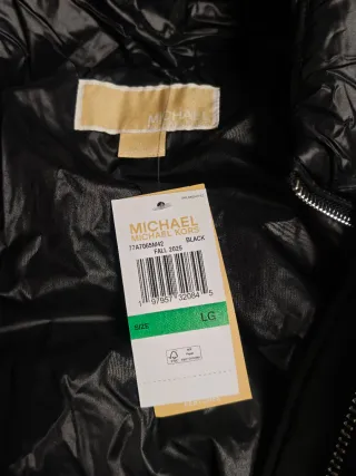 Michael Kors Plumífero Negro Mujer