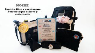 Set NOIRÉ: Mochila, Bolso y Estuches