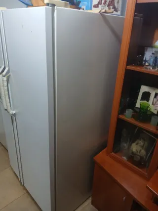 Frigorífico americano blanco