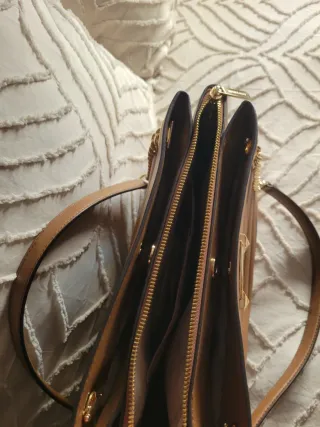 Bolso Michael Kors Camel Cadena Dorada