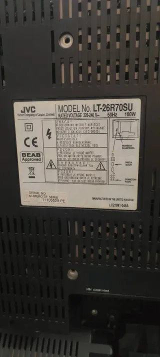 PACK 4 PRODUCTOS -TV JVC interiArt 26"