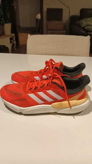 Scarpe da ginnastica Adidas Solarboost da uomo arancioni
