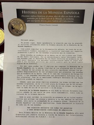 Historia Moneda Española Plata 925