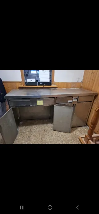 Muebles hostelería acero inoxidable