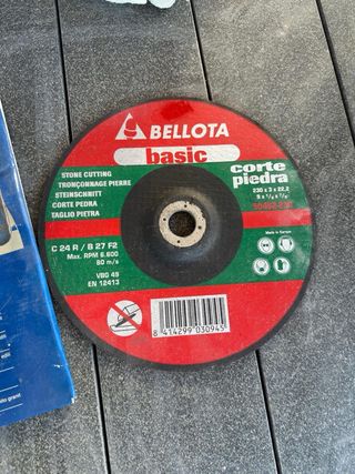 Pack 4 discos radial 230 mm