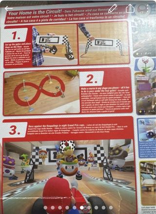 Nintendo Switch Mario Kart Live + Super Mario Odys