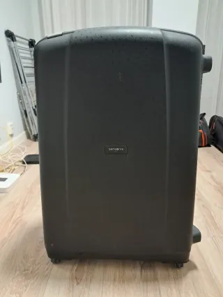 Maleta Samsonite Grande Negra y Gris