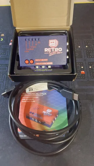 Nintendo 64 Roja más summer cart y retroescaler 2x