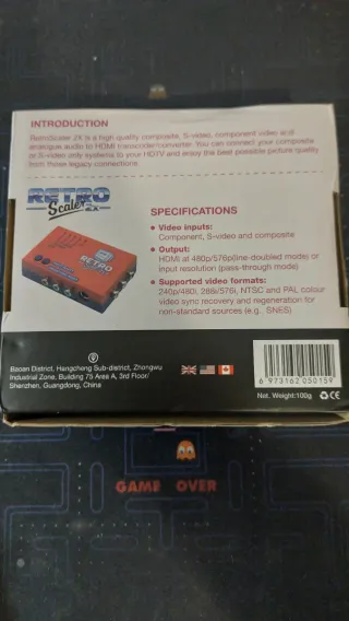 Nintendo 64 Roja más summer cart y retroescaler 2x