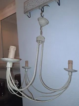 Lámpara de techo estilo rústico