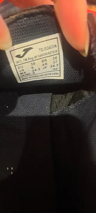 Zapatillas Joma Toledo Azul y Amarillo