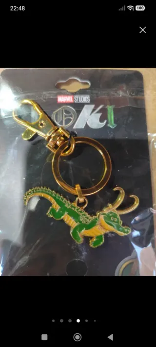Llavero Marvel Loki Cocodrilo nuevo oficial