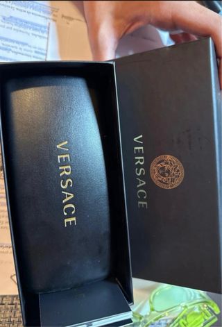 Gafas de sol Versace verdes y amarillas