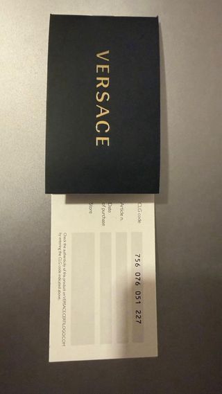 Gafas de sol Versace verdes y amarillas