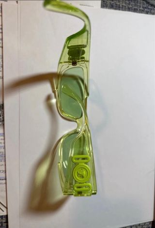 Gafas de sol Versace verdes y amarillas