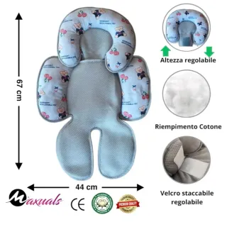 Reductor silla coche o huevito 67x44cm