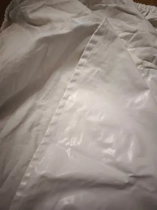 2 protectores de colchón para cuna