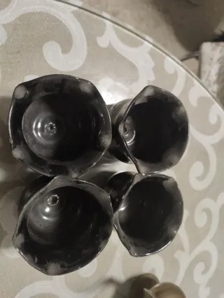 Tazas antiguas decoradas