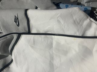 Chaqueta Nike Tech Fleece Blanca/Gris