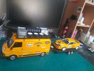 Asistencia Rally Camel 1:18