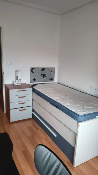 Cama nido con supletoria y cajón