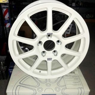 LLANTAS BRAID 18x8 PULGADAS FULLRACE-A BLANCO.