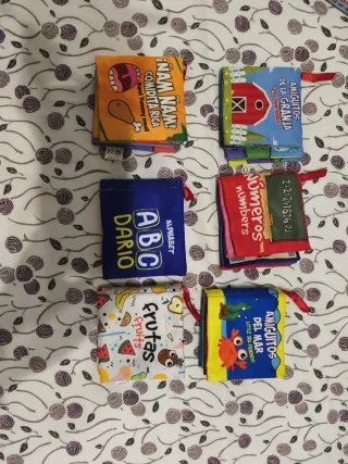 Cuentos Textiles Bilingües para Bebés 18m+
