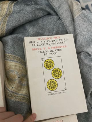 Historia y Critica de la Literatura Española.