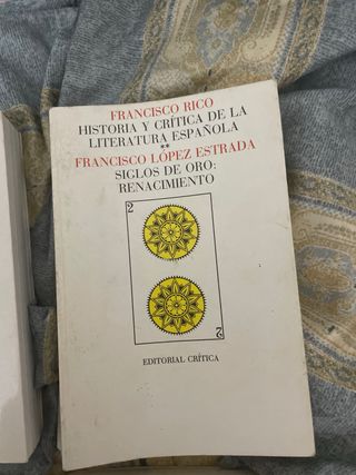 Historia y Critica de la Literatura Española.
