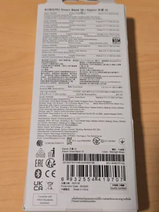 Xiaomi Smartband 10 Negra Pantalla AMOLED.