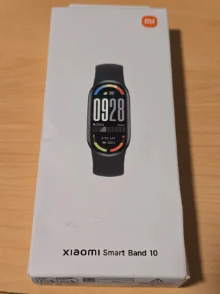 Xiaomi Smartband 10 Negra Pantalla AMOLED.