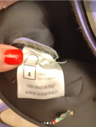 Bolso de neopreno morado