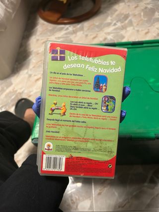 Pack 7 VHS Teletubbies Catalán + Película
