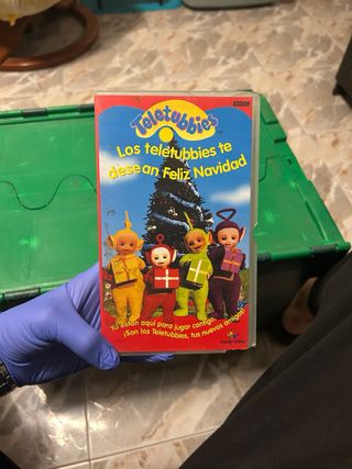 Pack 7 VHS Teletubbies Catalán + Película