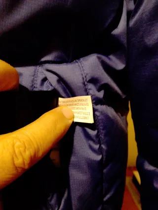 Piumino Kappa Dupleface Blu