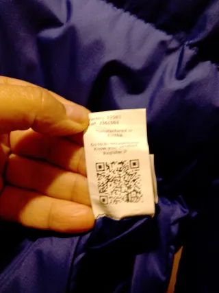 Piumino Kappa Dupleface Blu