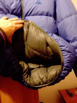 Piumino Kappa Dupleface Blu