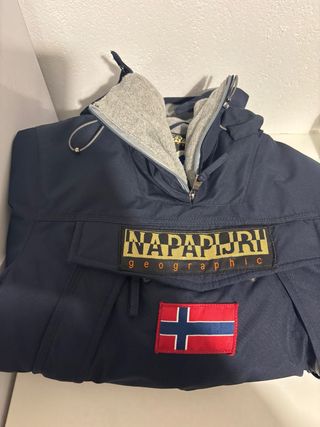 Chaqueta Napapijri niño 8-10 años azul