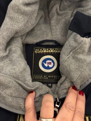 Chaqueta Napapijri niño 8-10 años azul