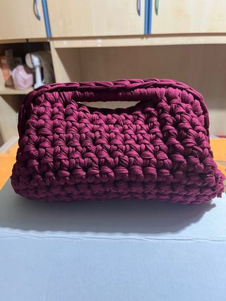 Borsa uncinetto fatta a mano